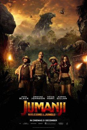 Джуманджи: Зов джунглей - Постер
