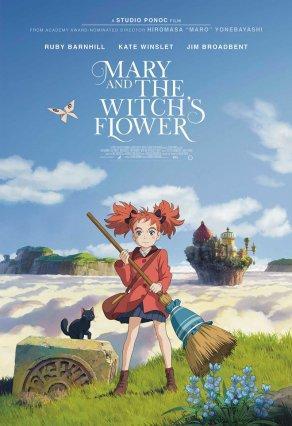 Мэри и ведьмин цветок (2017) Постер