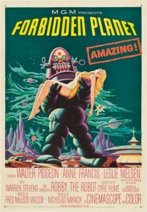 Запретная планета (1956) Постер