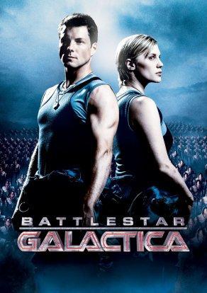 Звездный крейсер Галактика (2004) Постер