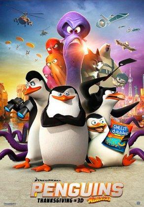 Пингвины Мадагаскара (2014) Постер