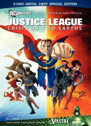 Лига Справедливости: Кризис двух миров (2010) Постер