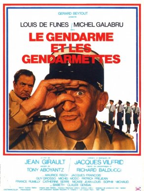 Жандарм и жандарметки (1982) Постер