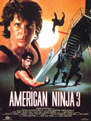 Американский ниндзя 3: Кровавая охота (1989) Постер