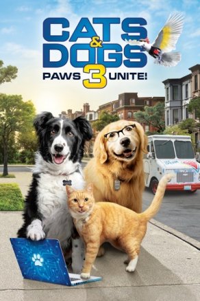 Кошки против собак 3: Лапы, объединяйтесь (2020) Постер