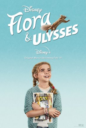 Флора и Улисс (2021) Постер