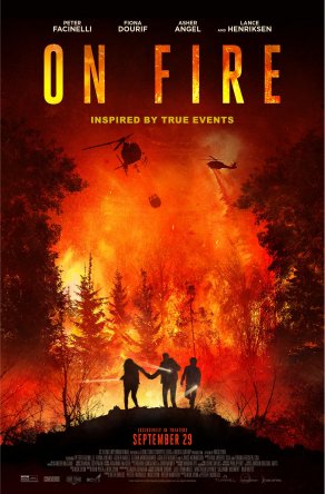 В огне (2023) Постер