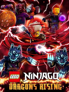 Ninjago: Dragons Rising (2023) Постер